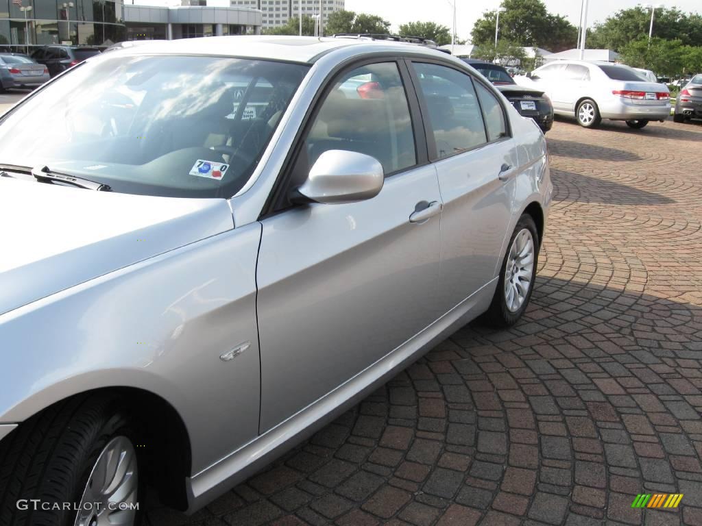 2009 3 Series 328i Sedan - Titanium Silver Metallic / Black photo #33