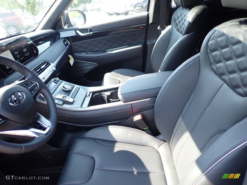 Black Interior 2021 Hyundai Palisade Calligraphy AWD Photo #139488343