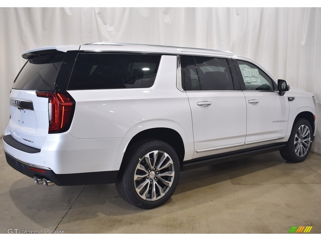 2021 White Frost Tricoat GMC Yukon XL Denali 4WD 139486942 Photo 2