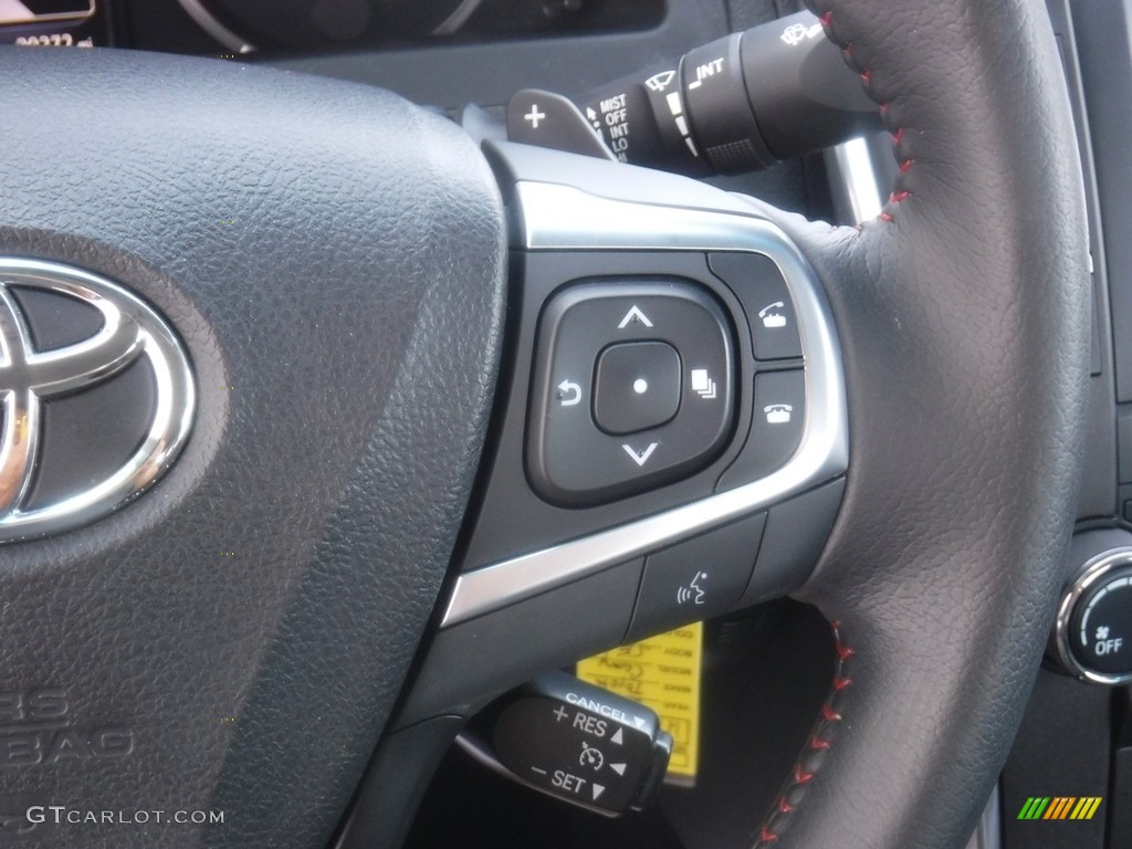 2016 Camry SE - Blizzard White Pearl / Ash photo #19