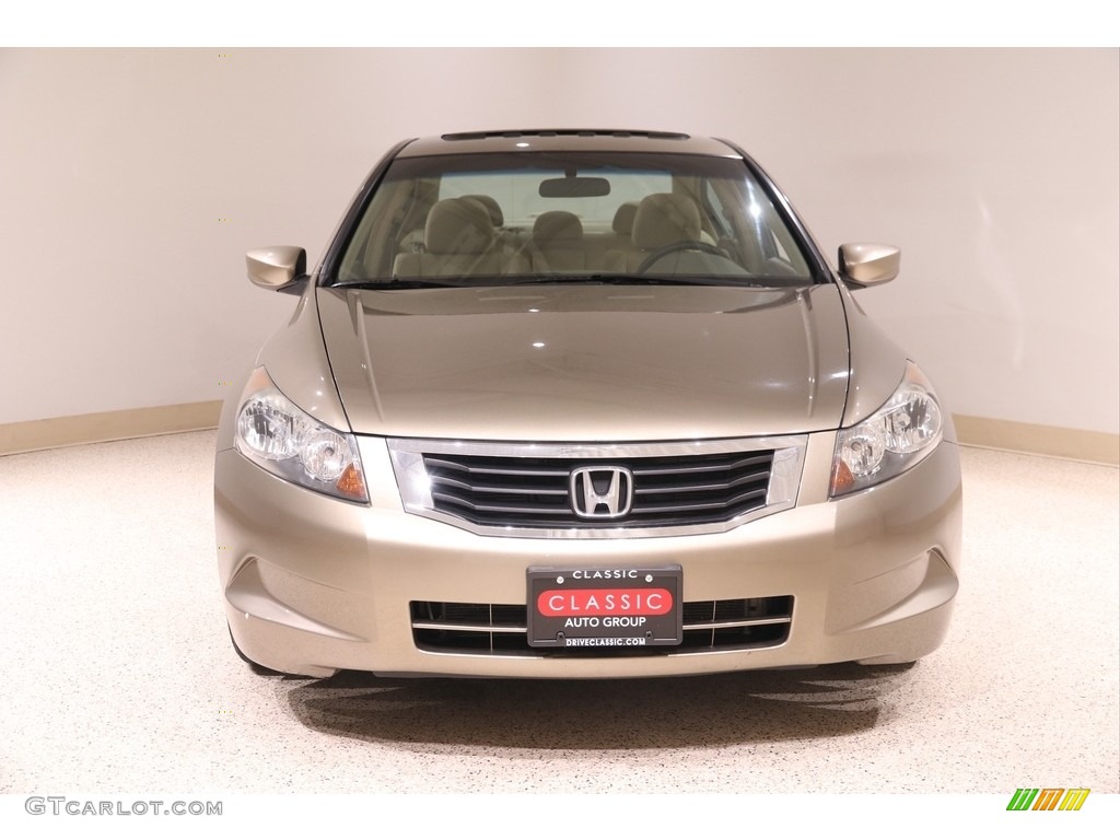 2008 Accord EX Sedan - Bold Beige Metallic / Ivory photo #2