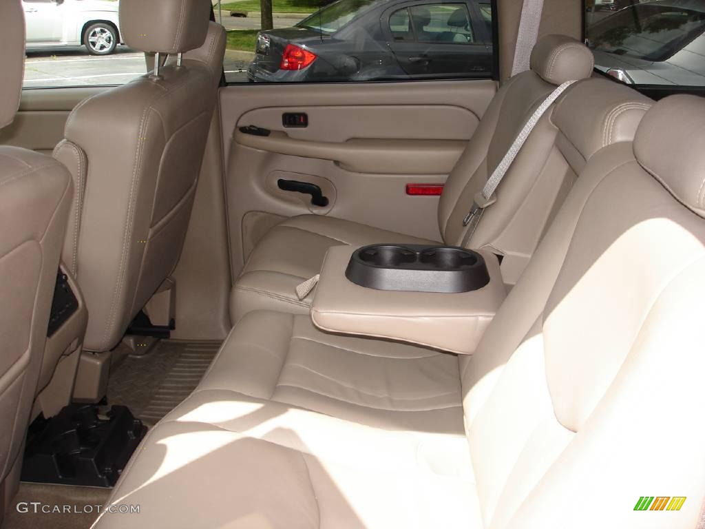 2004 Silverado 1500 LT Crew Cab 4x4 - Dark Green Metallic / Tan photo #10