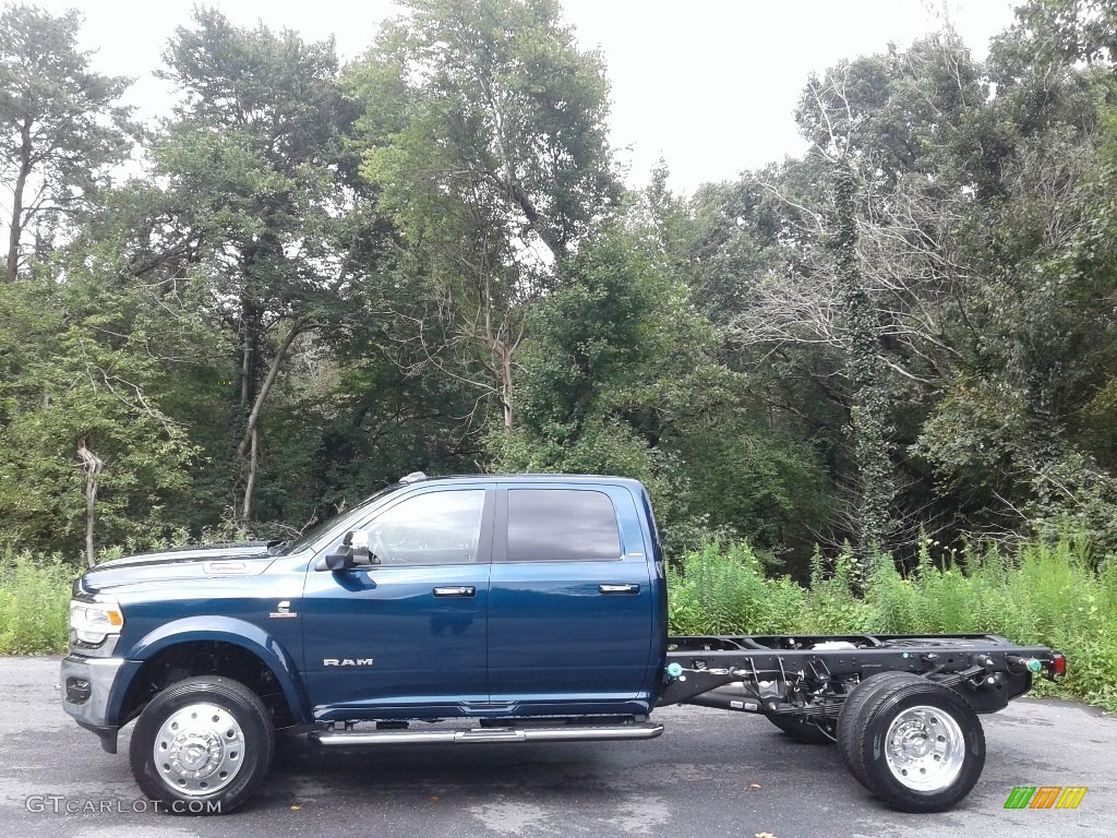 Patriot Blue Pearl 2020 Ram 4500 Laramie Crew Cab 4x4 Chassis Exterior Photo #139489369
