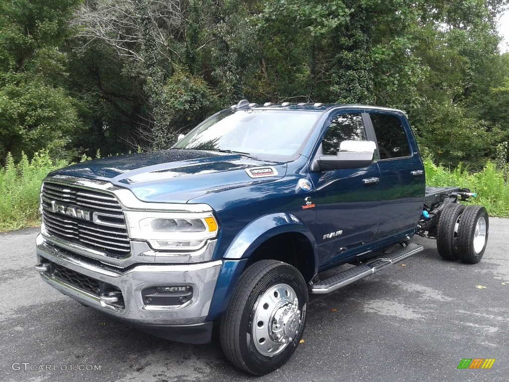 Patriot Blue Pearl 2020 Ram 4500 Laramie Crew Cab 4x4 Chassis Exterior Photo #139489396