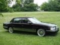 1997 Raven Black Cadillac DeVille Sedan  photo #2