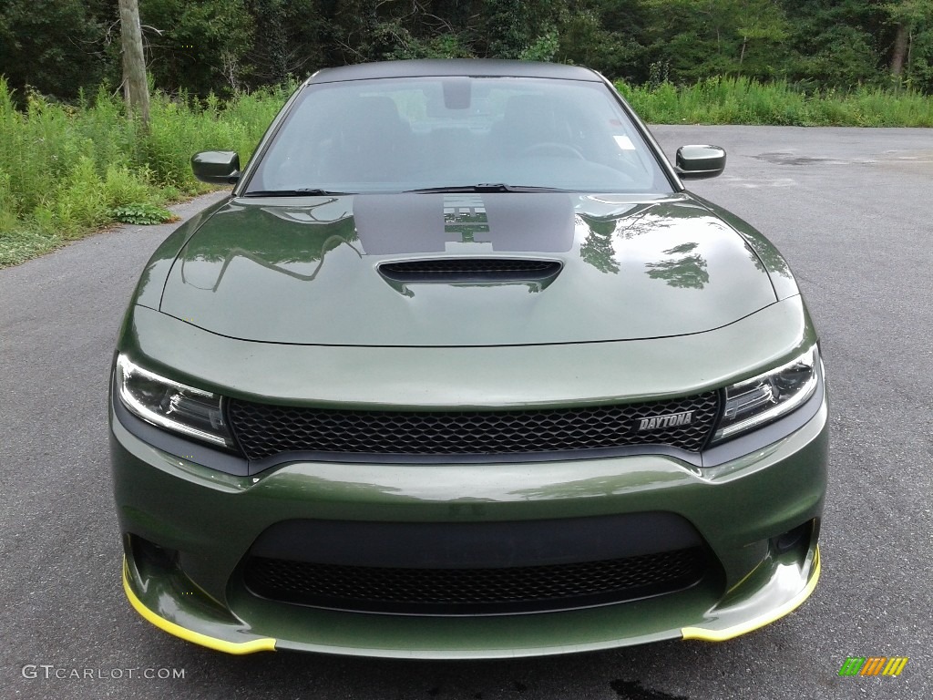 F8 Green 2020 Dodge Charger Daytona Exterior Photo #139490383