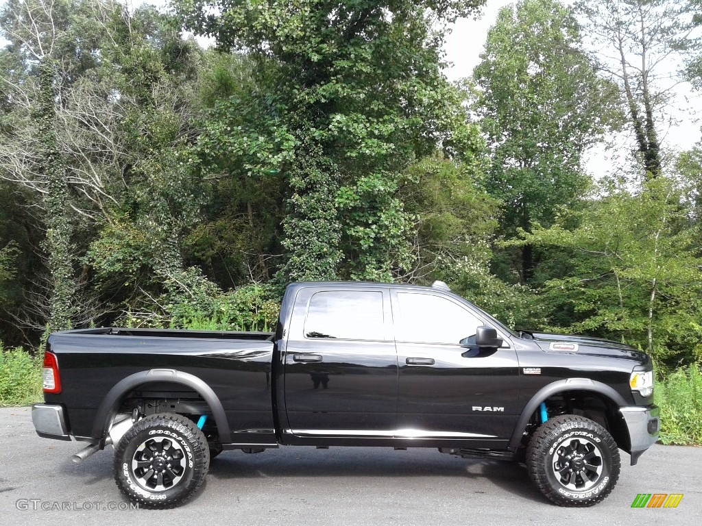 Diamond Black Crystal Pearl 2020 Ram 2500 Power Wagon Crew Cab 4x4 Exterior Photo #139491250