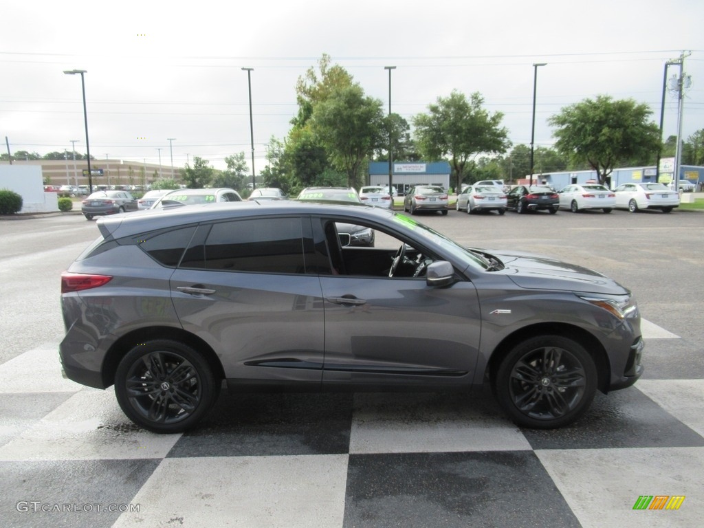 2019 RDX A-Spec AWD - Modern Steel Metallic / Red photo #3