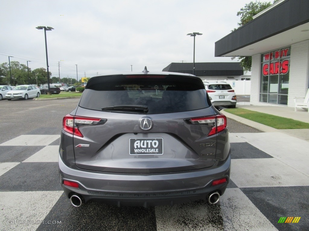 2019 RDX A-Spec AWD - Modern Steel Metallic / Red photo #4