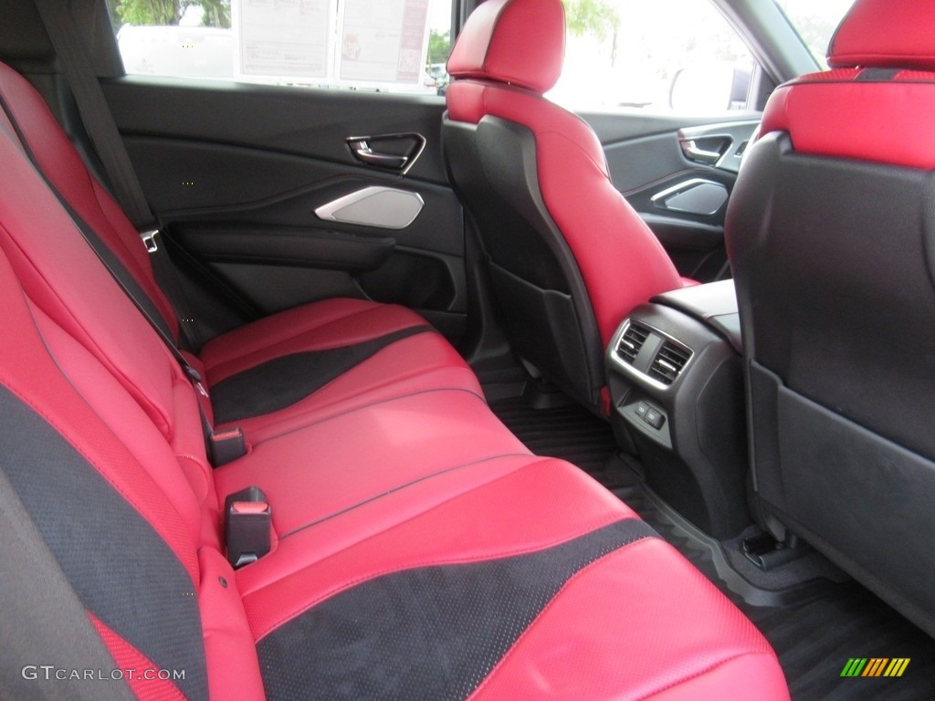 2019 RDX A-Spec AWD - Modern Steel Metallic / Red photo #13