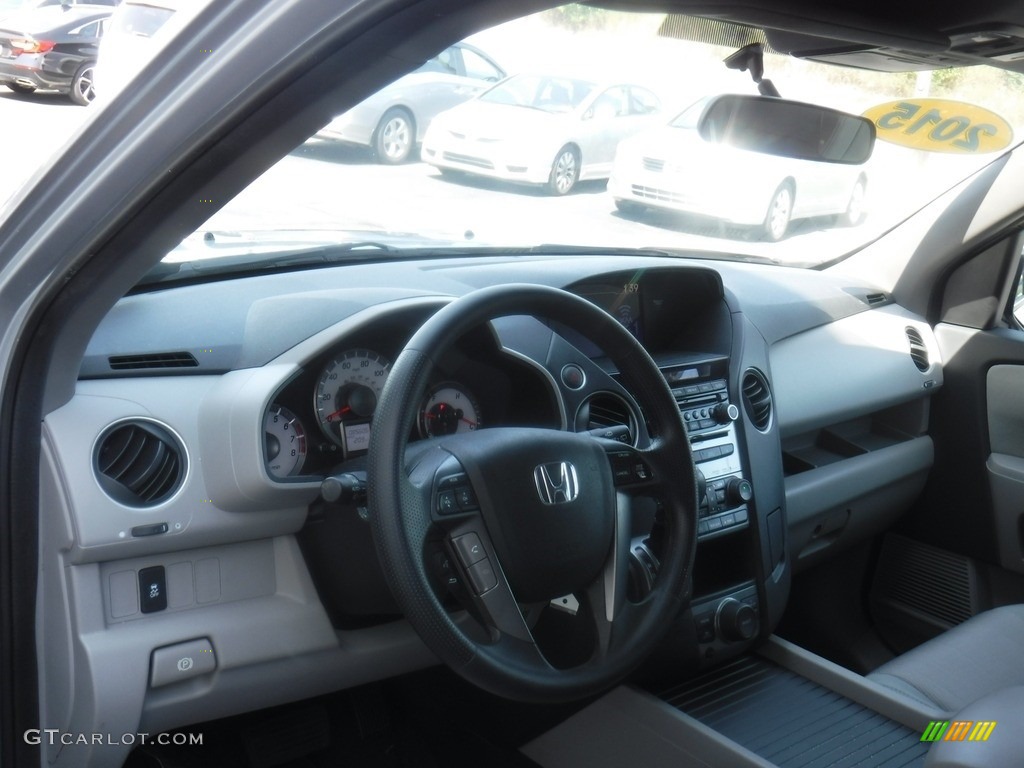 2015 Pilot SE 4WD - Alabaster Silver Metallic / Gray photo #12