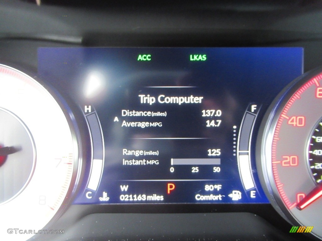 2019 RDX A-Spec AWD - Modern Steel Metallic / Red photo #16