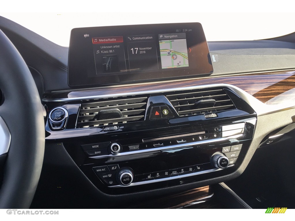 2019 5 Series M550i xDrive Sedan - Bluestone Metallic / Black photo #6