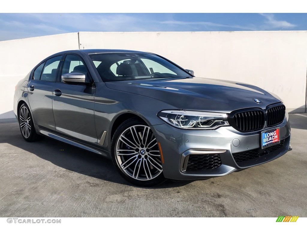 Bluestone Metallic 2019 BMW 5 Series M550i xDrive Sedan Exterior Photo #139492309