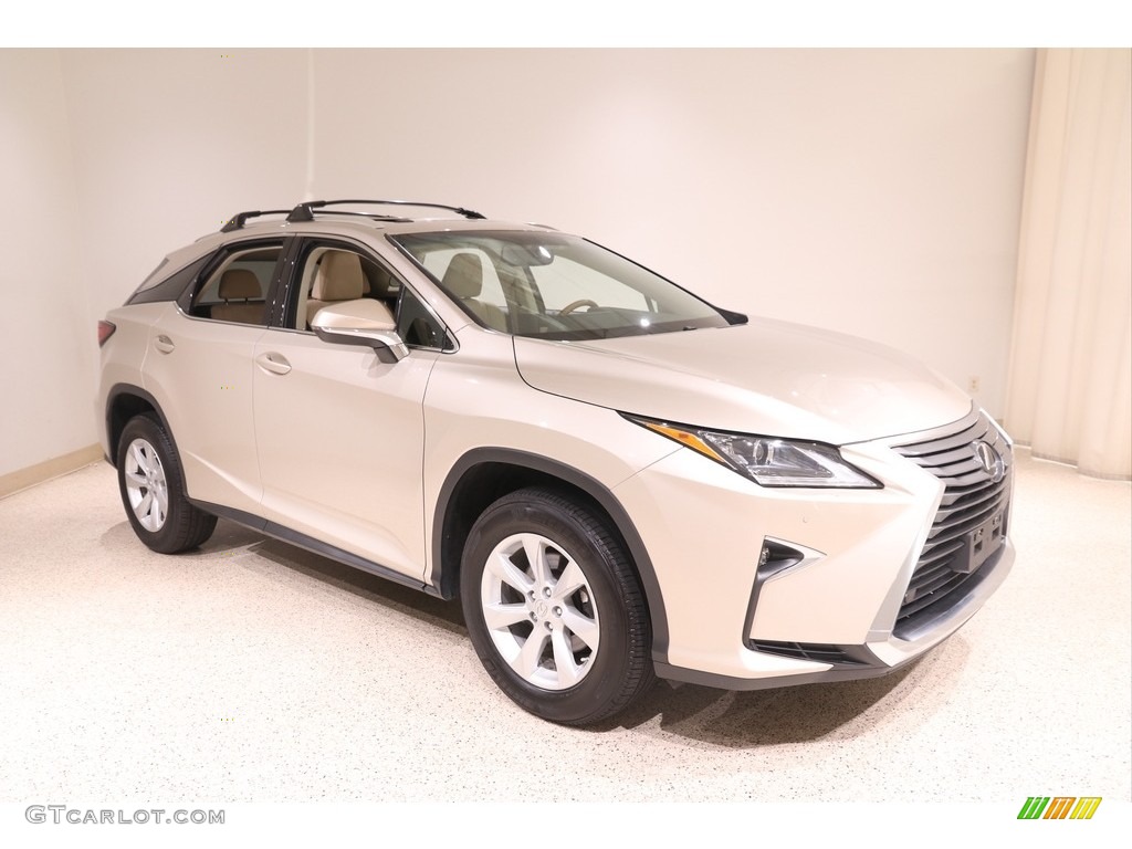 Satin Cashmere Metallic 2016 Lexus RX 350 AWD Exterior Photo #139492321