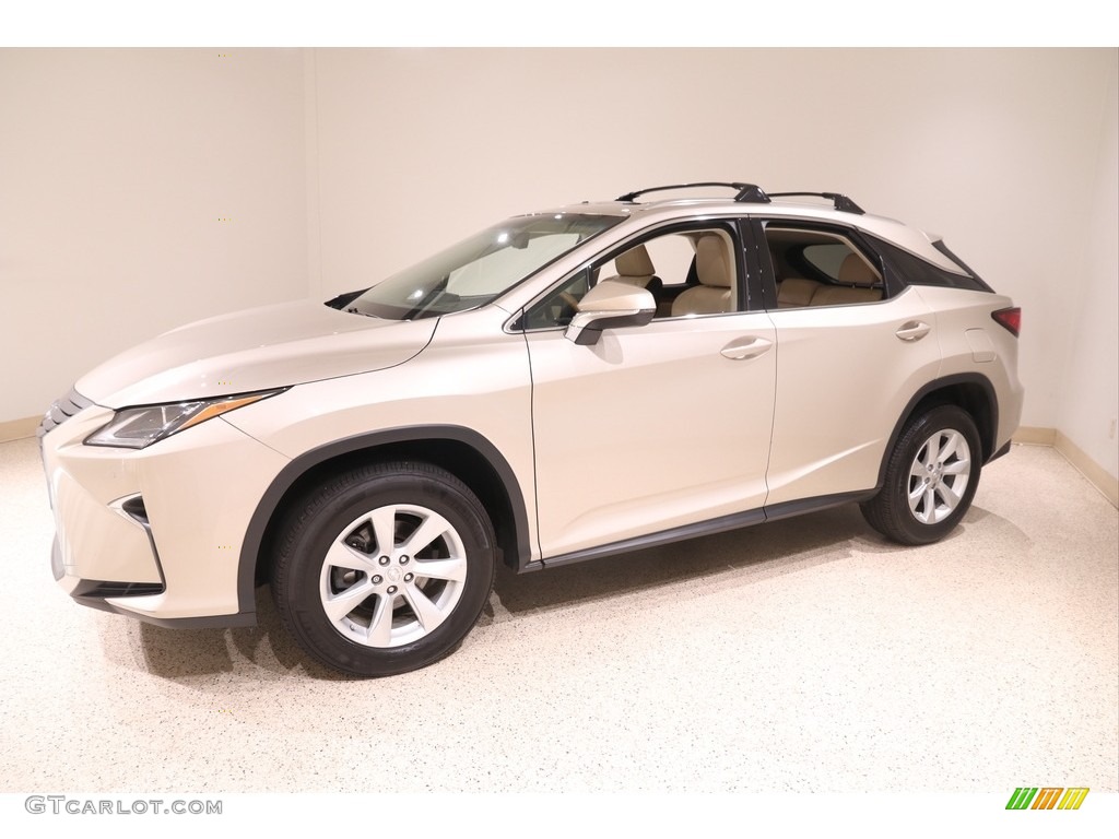 Satin Cashmere Metallic 2016 Lexus RX 350 AWD Exterior Photo #139492372