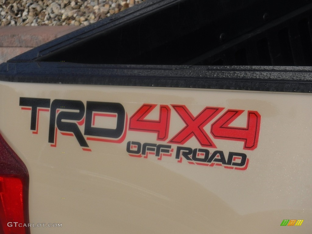 2017 Tacoma TRD Sport Double Cab 4x4 - Quicksand / TRD Graphite photo #12
