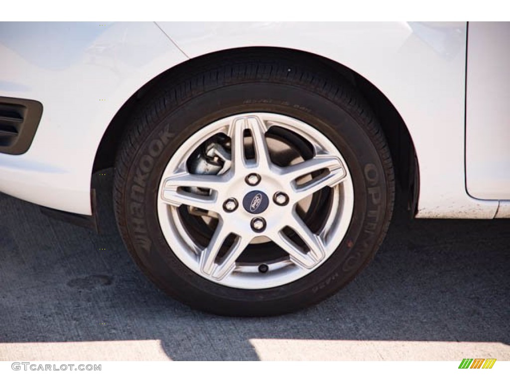 2019 Fiesta SE Sedan - Oxford White / Charcoal Black photo #37