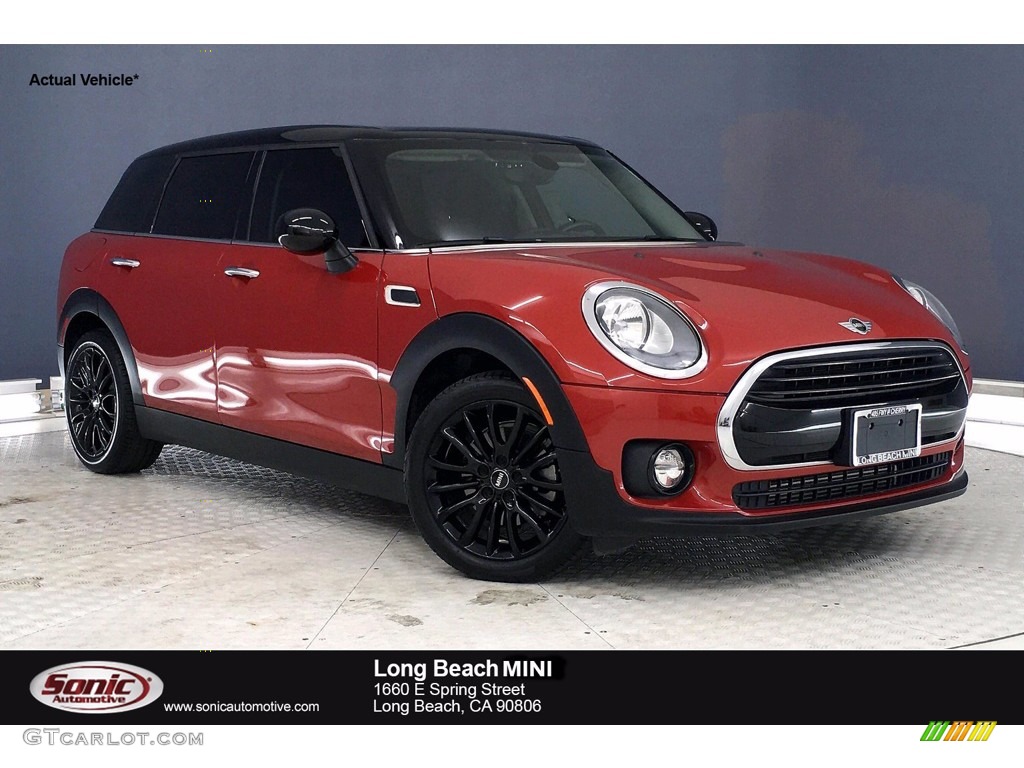 2017 Clubman Cooper - Blazing Red Metallic / Carbon Black photo #1