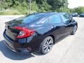 2020 Crystal Black Pearl Honda Civic Touring Sedan  photo #5