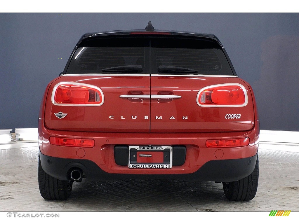 2017 Clubman Cooper - Blazing Red Metallic / Carbon Black photo #3