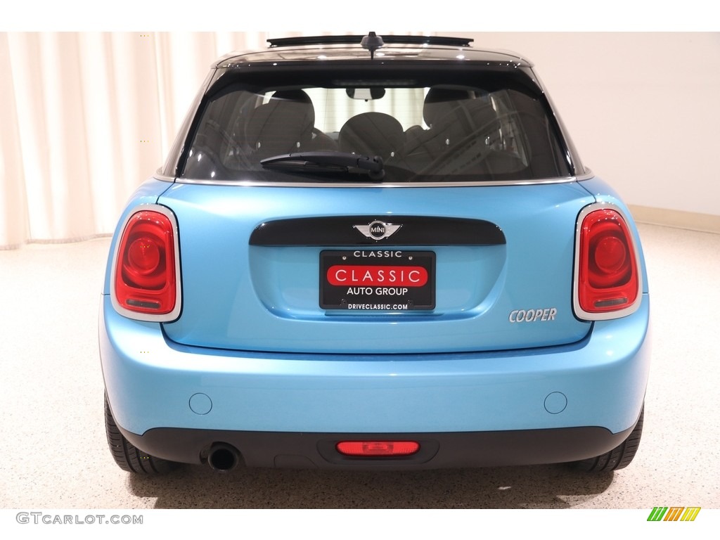 2016 Hardtop Cooper 4 Door - Electric Blue Metallic / Carbon Black photo #20