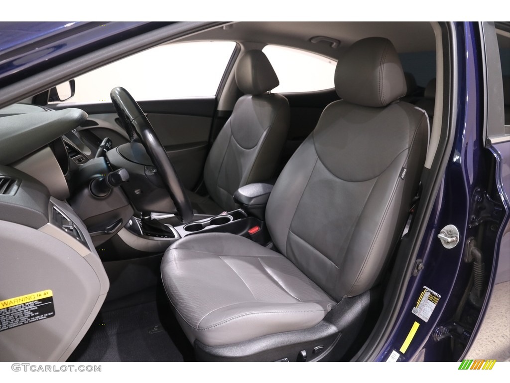 2014 Elantra SE Sedan - Blue / Gray photo #5