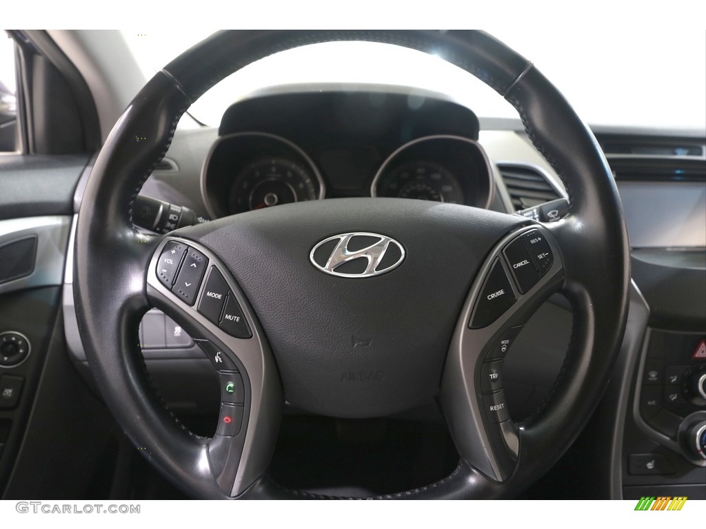 2014 Elantra SE Sedan - Blue / Gray photo #6