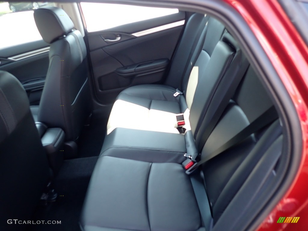 2020 Civic EX-L Sedan - Molten Lava Pearl / Black photo #10