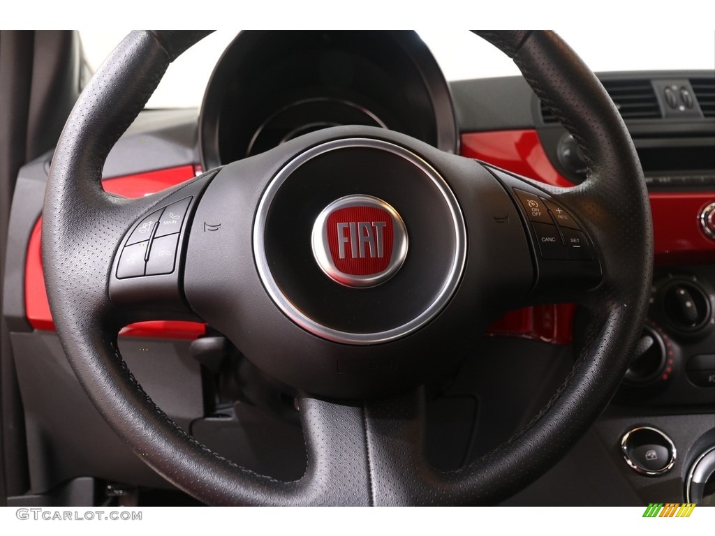 2015 Fiat 500 Sport Steering Wheel Photos