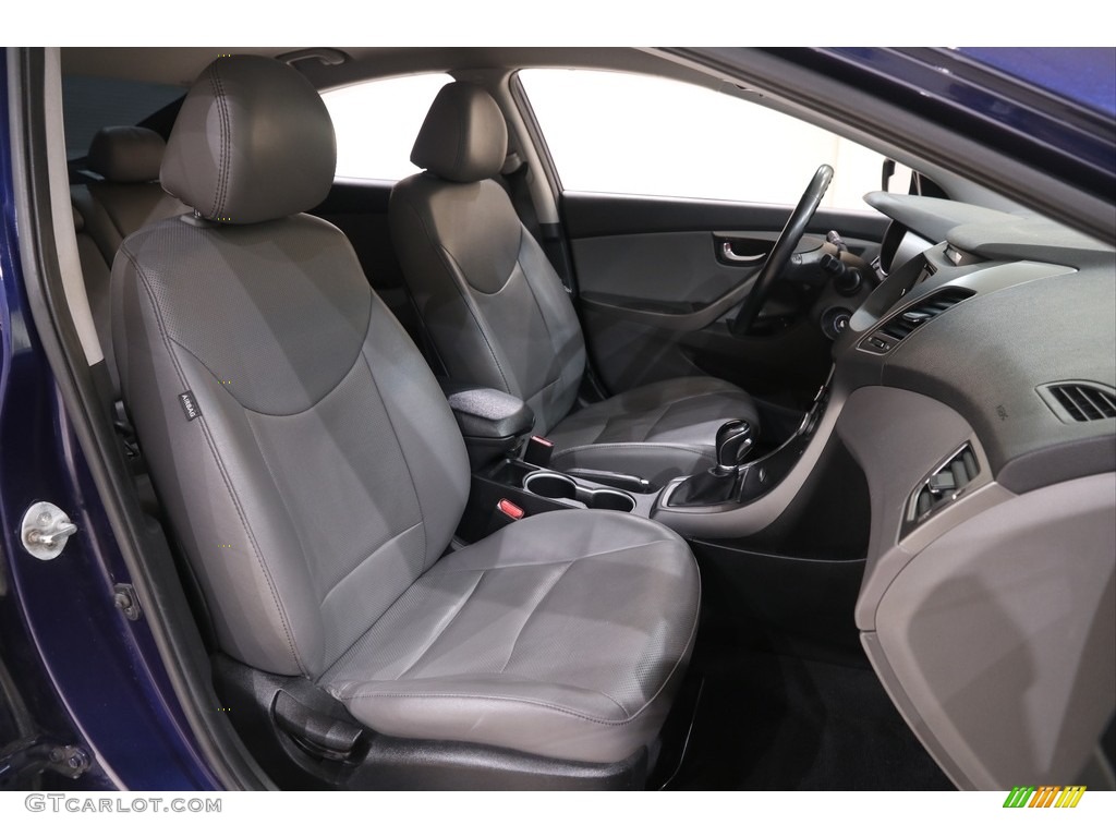 2014 Elantra SE Sedan - Blue / Gray photo #17
