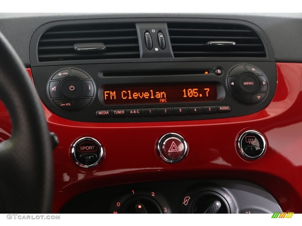 2015 Fiat 500 Sport Audio System Photos