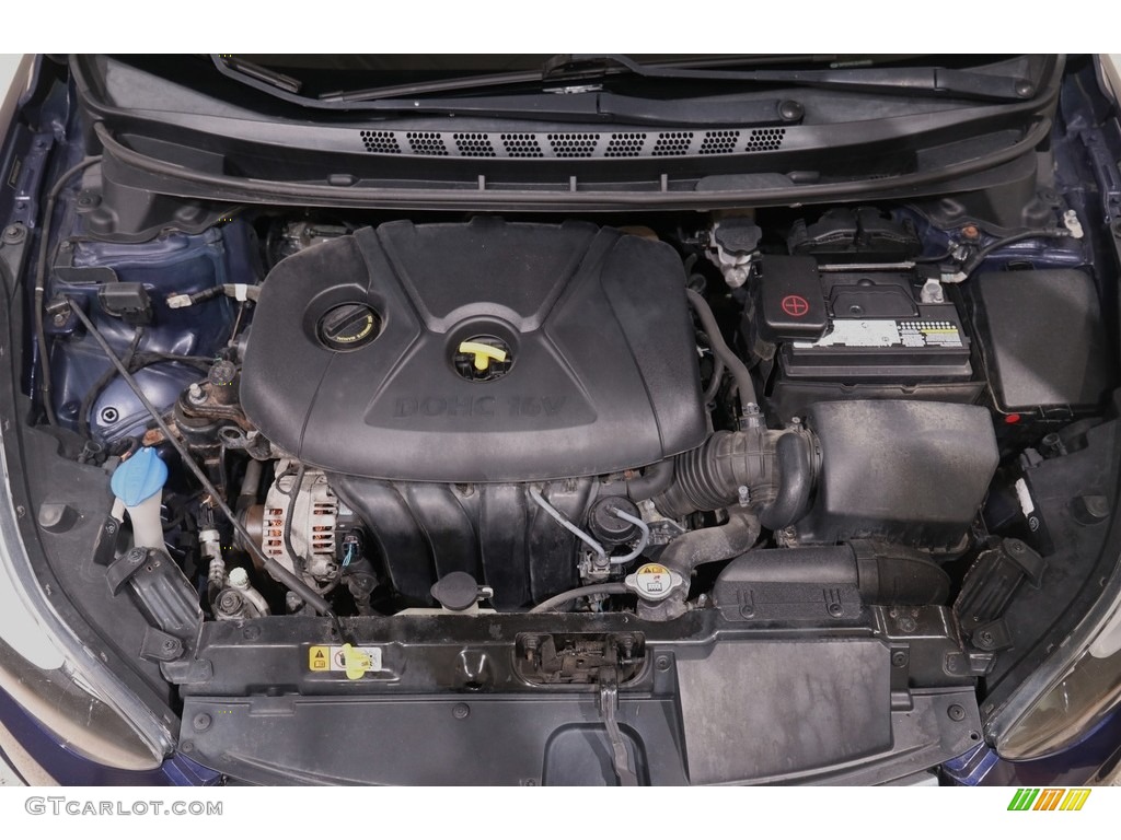 2014 Elantra SE Sedan - Blue / Gray photo #21