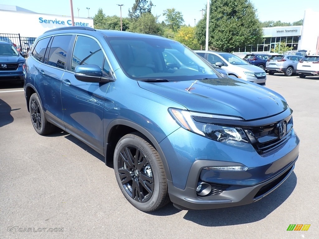 Steel Sapphire Metallic 2021 Honda Pilot Special Edition AWD Exterior Photo #139494181