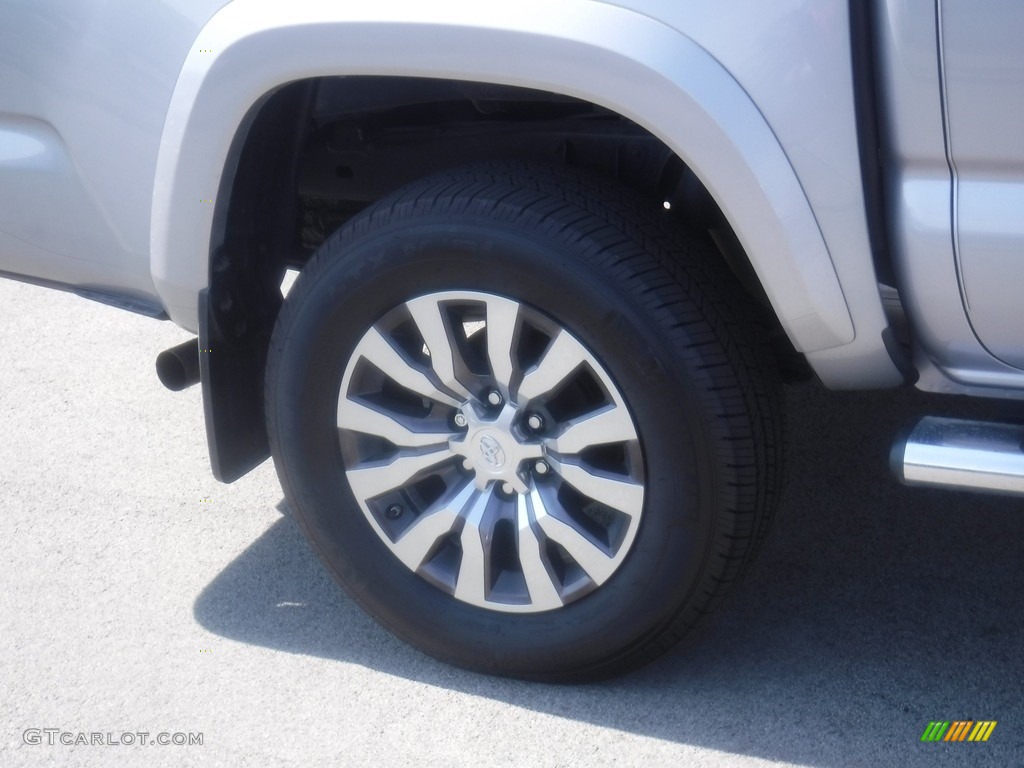 2020 Tacoma Limited Double Cab 4x4 - Silver Sky Metallic / Black photo #3