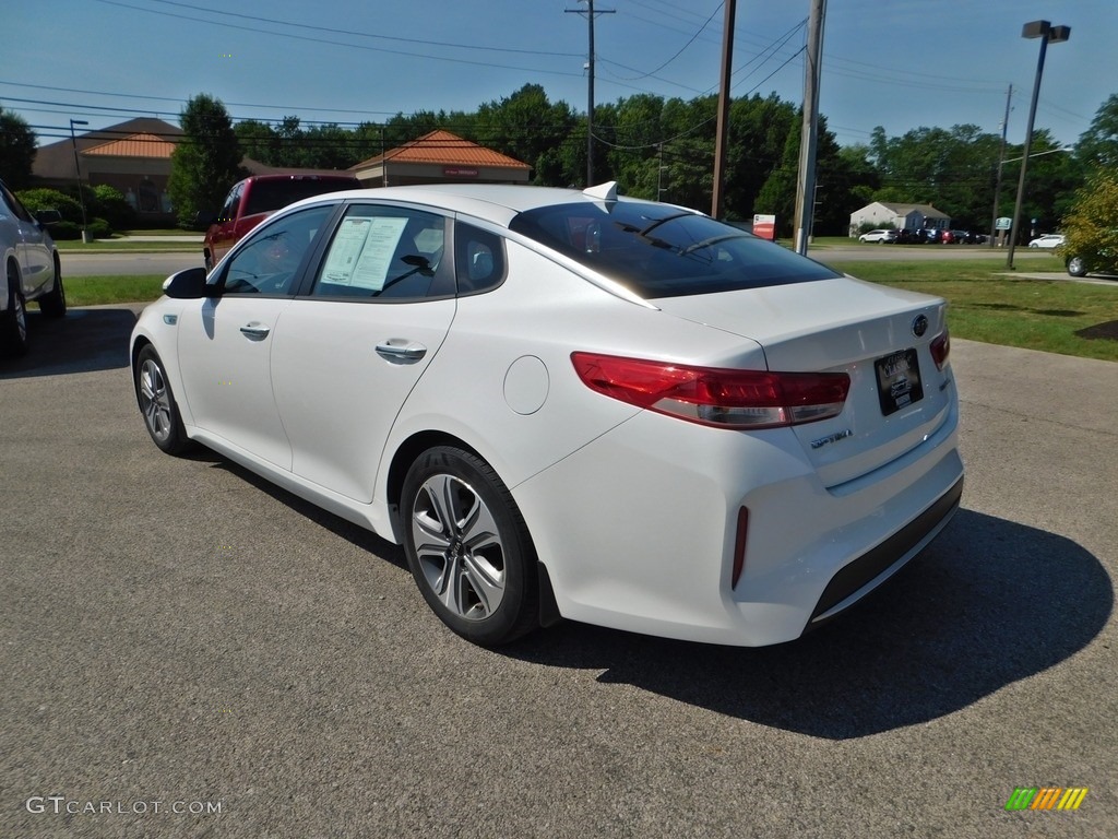Snow White Pearl 2017 Kia Optima EX Hybrid Exterior Photo #139494406