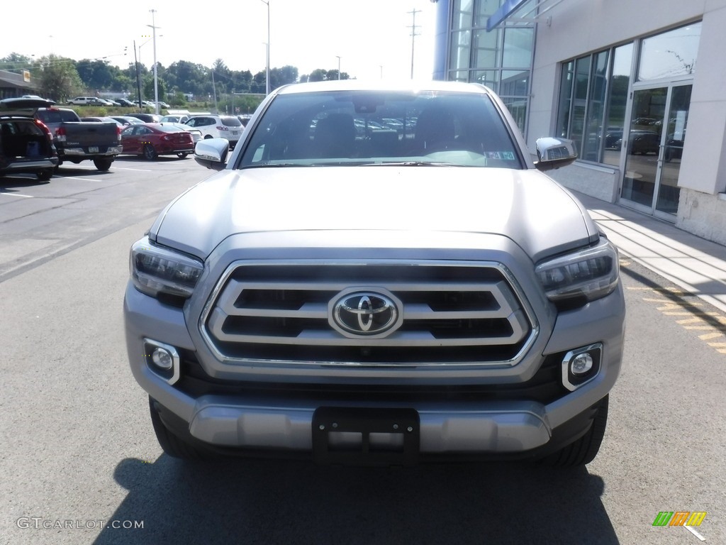 2020 Tacoma Limited Double Cab 4x4 - Silver Sky Metallic / Black photo #6
