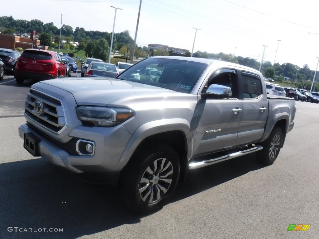 2020 Tacoma Limited Double Cab 4x4 - Silver Sky Metallic / Black photo #7