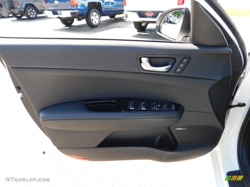 2017 Kia Optima EX Hybrid Black Door Panel Photo #139494472