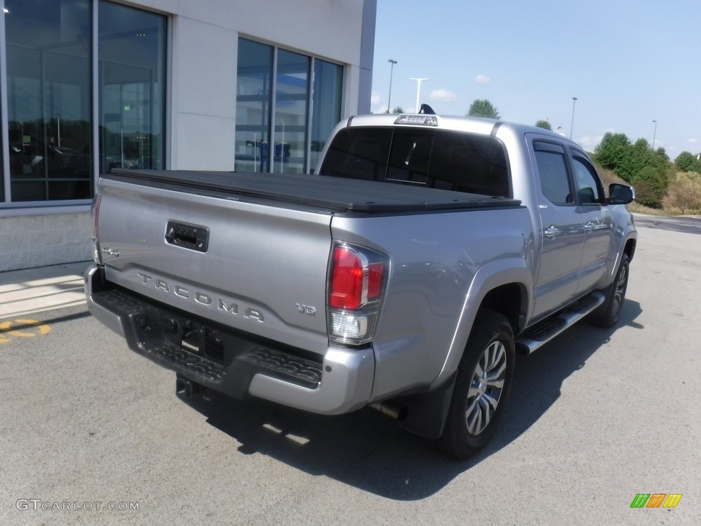 2020 Tacoma Limited Double Cab 4x4 - Silver Sky Metallic / Black photo #10