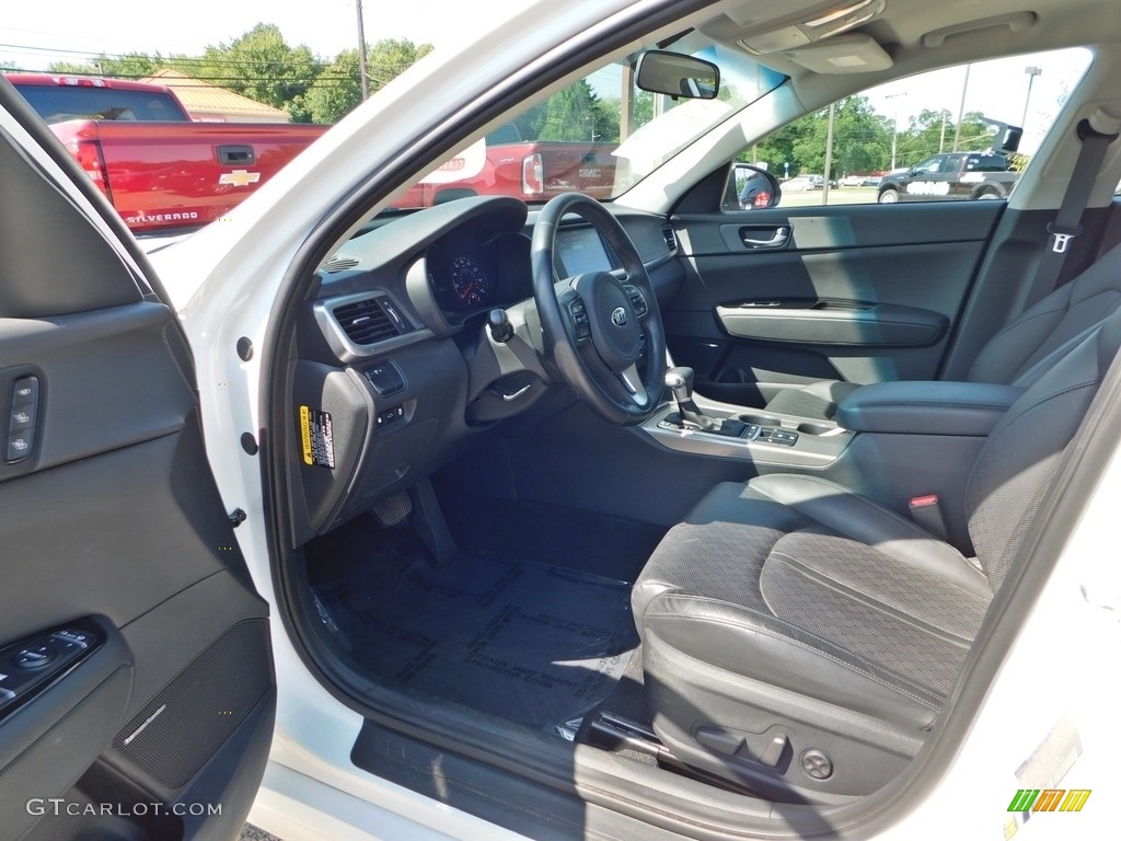 Black Interior 2017 Kia Optima EX Hybrid Photo #139494526