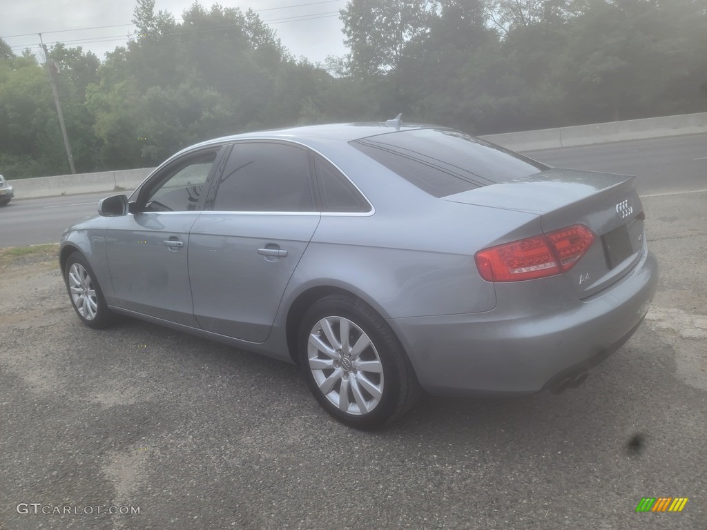 2011 A4 2.0T quattro Sedan - Ice Silver Metallic / Black photo #5