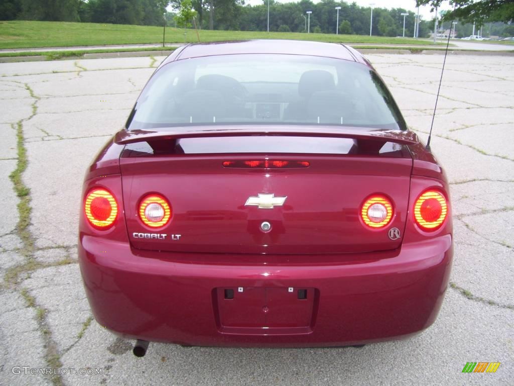 2007 Cobalt LT Coupe - Sport Red Tint Coat / Ebony photo #7