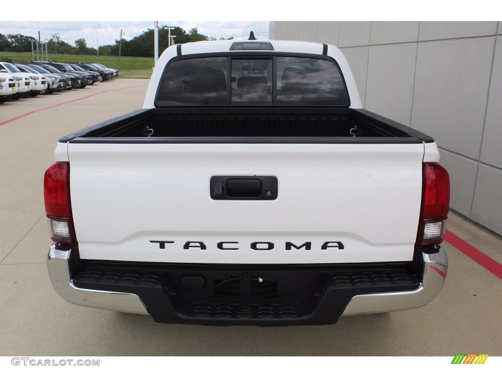 2020 Tacoma SR5 Double Cab - Super White / Cement photo #7