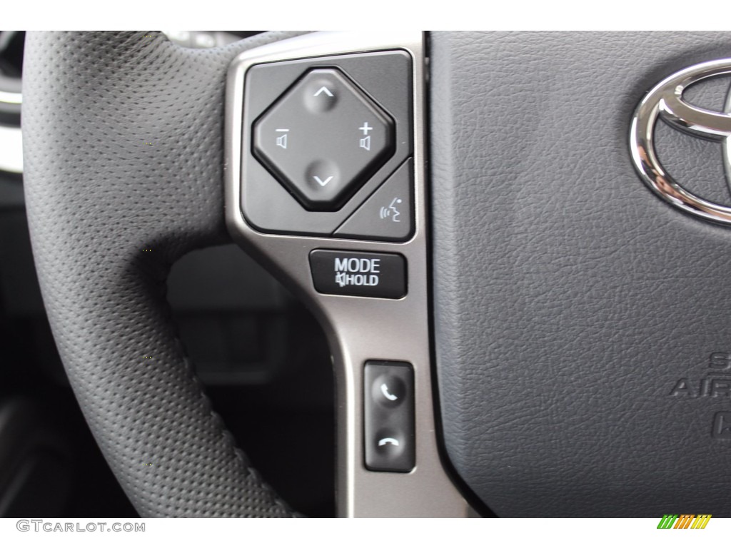2020 Toyota Tacoma SR5 Double Cab Cement Steering Wheel Photo #139496437