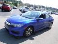Aegean Blue Metallic - Civic EX Sedan Photo No. 6