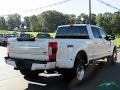 White Platinum - F450 Super Duty Platinum Crew Cab 4x4 Photo No. 5