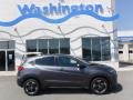 2018 Modern Steel Metallic Honda HR-V EX AWD  photo #2