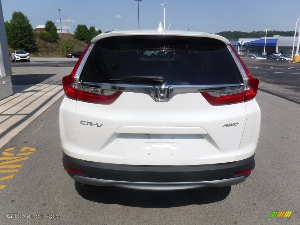 2017 CR-V EX AWD - White Diamond Pearl / Black photo #8