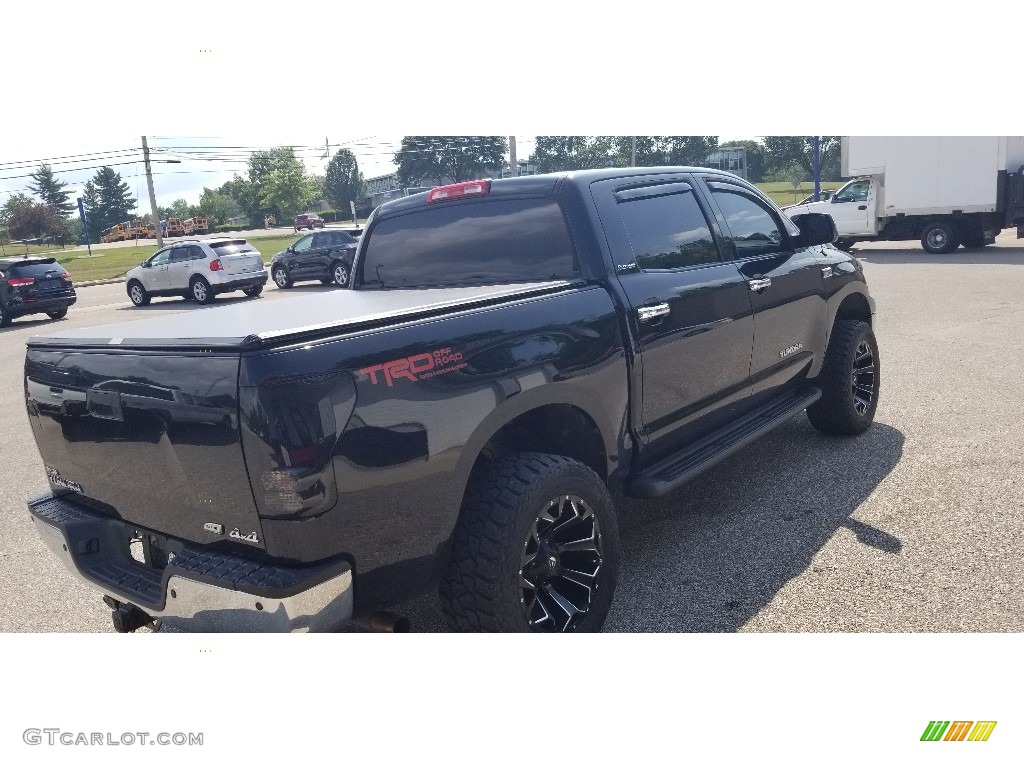 2011 Tundra Limited CrewMax 4x4 - Black / Graphite Gray photo #5